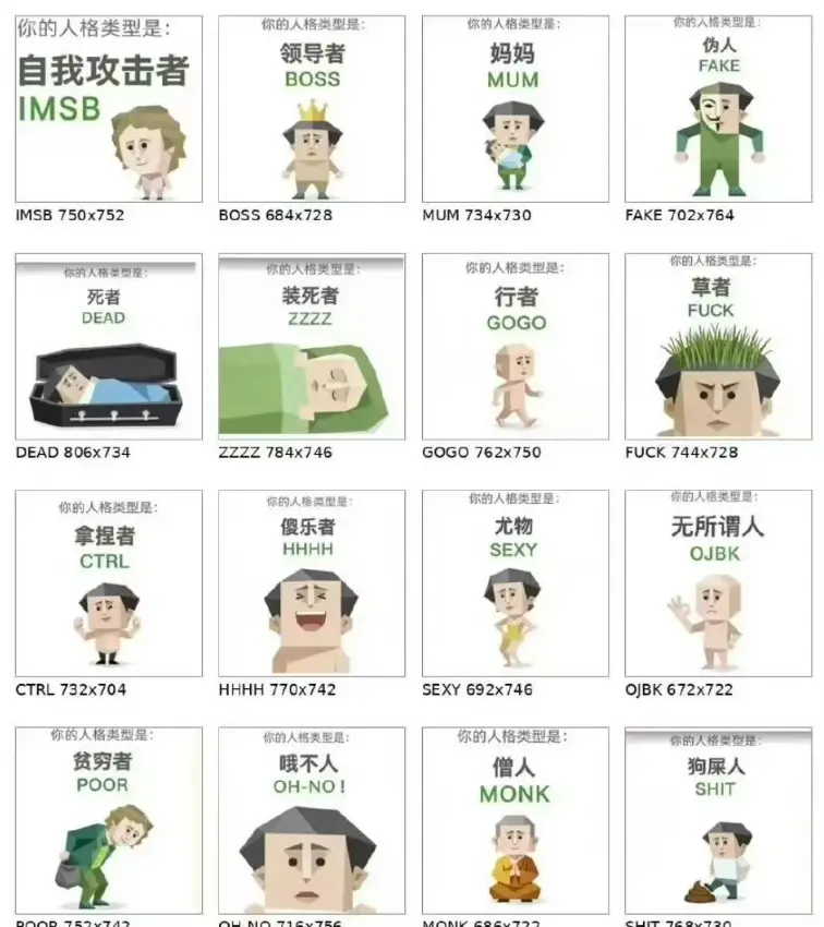 《SBTI人格测试》相关资源图片